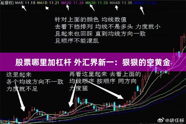 股票哪里加杠杆 外汇界新一：狠狠的空黄金