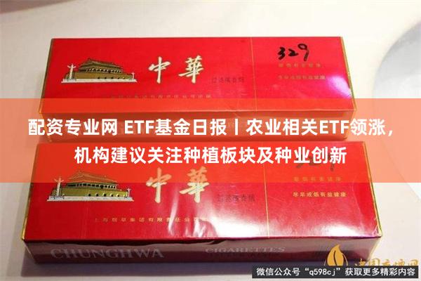 配资专业网 ETF基金日报丨农业相关ETF领涨，机构建议关注种植板块及种业创新