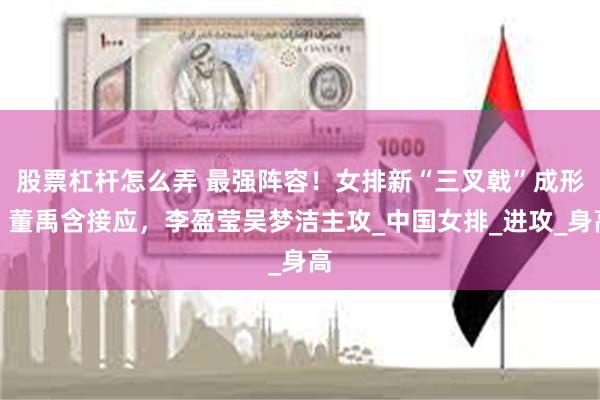 股票杠杆怎么弄 最强阵容！女排新“三叉戟”成形，董禹含接应，李盈莹吴梦洁主攻_中国女排_进攻_身高