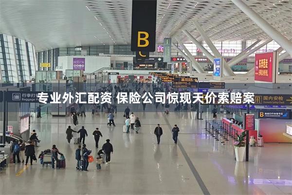 专业外汇配资 保险公司惊现天价索赔案