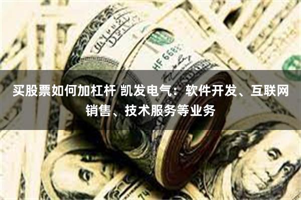 买股票如何加杠杆 凯发电气：软件开发、互联网销售、技术服务等业务
