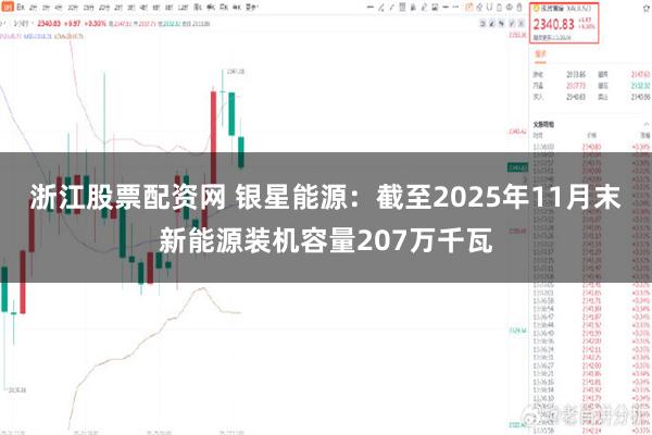 浙江股票配资网 银星能源：截至2025年11月末新能源装机容量207万千瓦