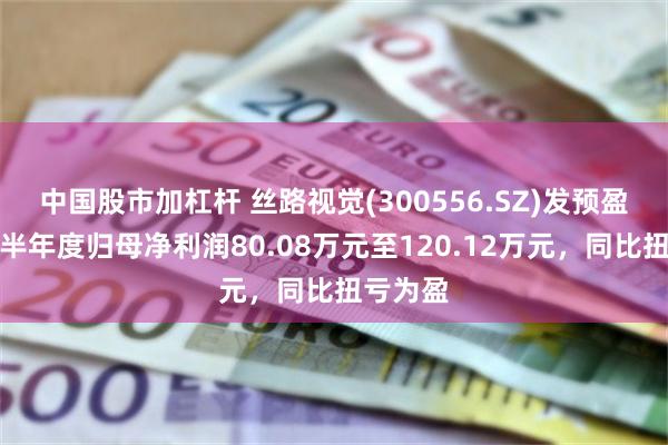 中国股市加杠杆 丝路视觉(300556.SZ)发预盈，预计半年度归母净利润80.08万元至120.12万元，同比扭亏为盈